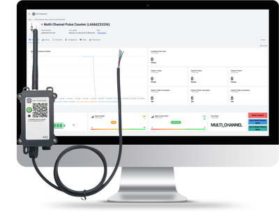 Load image into Gallery viewer, LoRaWAN Multi-Channel Pulse Counter