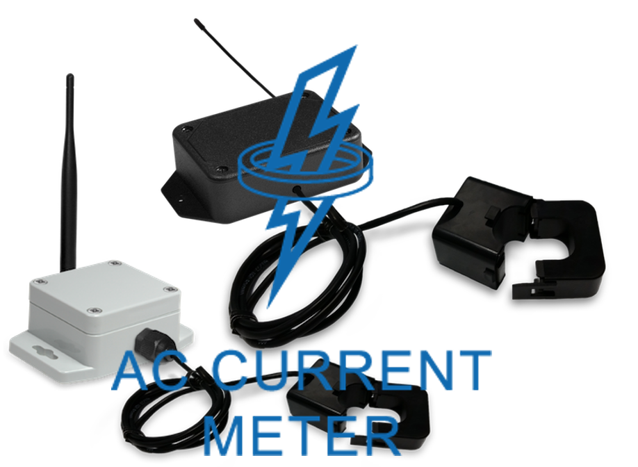 Single and Three-Phase Wireless AC Current Meters -20, 150 and 500 Amp ...