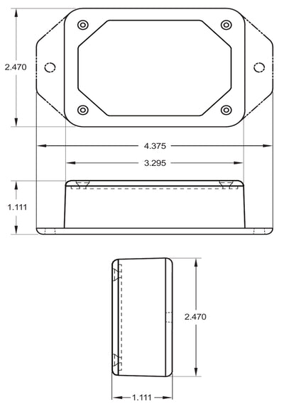 Load image into Gallery viewer, Wireless Sensor Enclosure Dimensions
