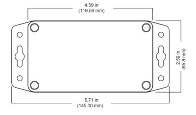 Load image into Gallery viewer, Industrial Ultrasonic Ranging Sensor Enclosure
