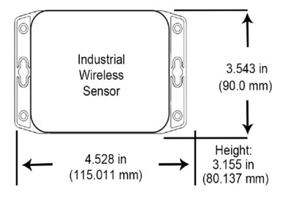 Load image into Gallery viewer, Vehicle Detection IoT Sensor Dimensions
