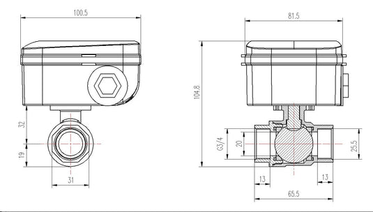 LoRaWAN Smart Valve | ioX-Connect