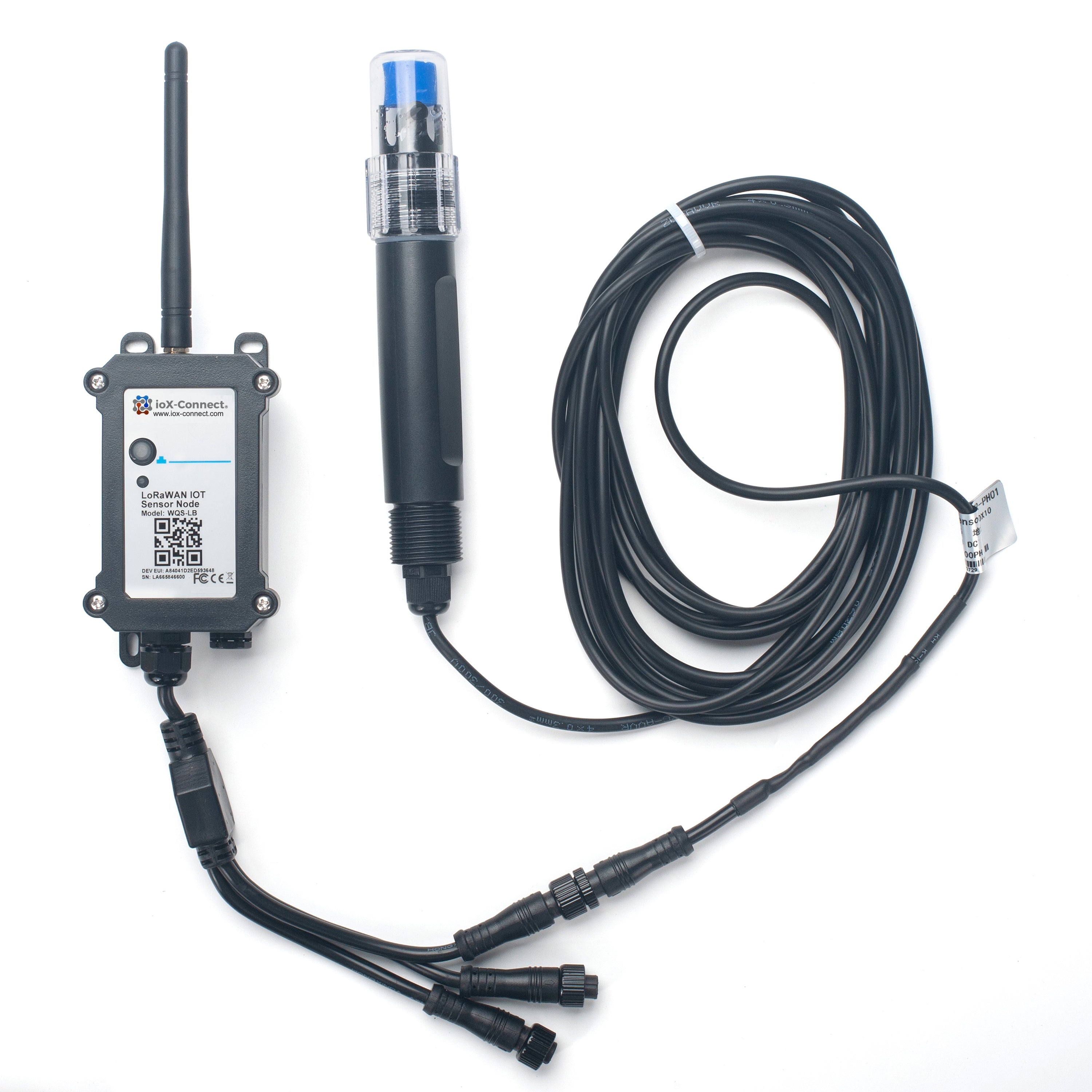 End Sensor Machine LoRaWAN Water Quality Sensor End Node – ioX-Connect