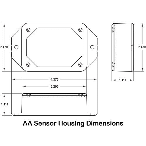 Load image into Gallery viewer, Enterprise IoT Sensor Dimensions
