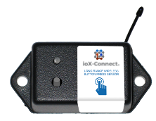 Wireless Security Push Button  Button Press Detector & Notification Sensor